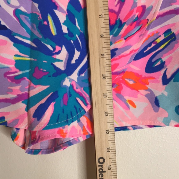 Lilly Pulitzer colorful Veri Skort shorts size 4 - Picture 6 of 11